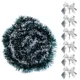 thumbnail image 3 of 10/2M Christmas Bow Tinsel Ribbon DIY Garland Xmas Tree Hanging Ornament Green Ribbons Pendent Wedding Party Home Decoration, 3 of 5