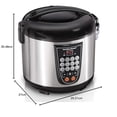 thumbnail image 2 of Arroz, olla de cocción lenta y vaporizador de alimentos Hamilton Beach Digital, 2 of 8