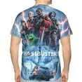 thumbnail image 2 of Ghostbusters Mens 3d Print Casual Short Sleeve T Shirts Tee Tops, 2 of 7