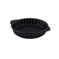 thumbnail image 1 of 360ML Double Ear Creative Circular Ceramic Baking Plate for Baking and Roasting Steak Plate Double Ear, 1 of 3