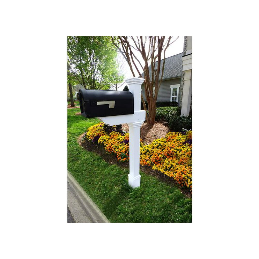 Classica Mailbox Post with NoDig Steel Pipe Anchor
