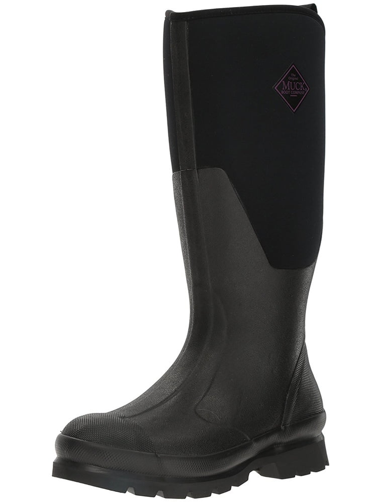 Muck Boot Company Muck Boots 1201528 Chore Womens Classic Tall Boot, Black Size 8 Walmart