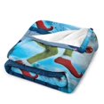 thumbnail image 3 of Manta de tela de superficie vertical súper suave de varios tamaños de Grinch, acogedora y cálida, adecuada para cama, sofá, campamento, viajes, para todas las estaciones, liviana y compacta de 30 x, 3 of 8