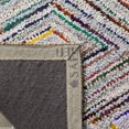 thumbnail image 4 of SAFAVIEH Nantucket Collection Runner Rug - 2'3" x 8', Multi, Handmade Boho Diamond Cotton, Ideal for High Traffic Areas in Living Room, Bedroom NAN314A, 4 of 4