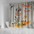 thumbnail image 4 of Trick or Treat German Shorthaired Pointer Funny Mummy Cosplay Pumpkin Candy Basket Shower Curtain GSP Lover Dog Gift Waterproof Bathroom Bathtub Curtain - 12016, 4 of 5