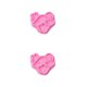 thumbnail image 2 of Injueey Molde de silicona para Fondant con forma de arcoíris de 4 rejillas, reemplazo portátil, molde antiadherente DIY para Chocolate Rosa 2piezas, 2 of 6