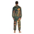 thumbnail image 4 of FORMRS Onesies Pajama for Adults Unisex Hoodie Winter Jumpsuit One Piece Sleepwear, Sizes S-2XL, Forest Mushroom, 4 of 7