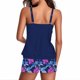 thumbnail image 5 of TaTaai Athletic Print Swimsuit Set, Women's High Waist Bikini with Adjustable Support, Two Piece for Summer Vacations and Water Sports Gift, 5 of 7