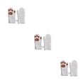 thumbnail image 2 of Guantes para hornear Bearachild 2 uds manoplas antideslizantes cocina Gris, 2 of 6