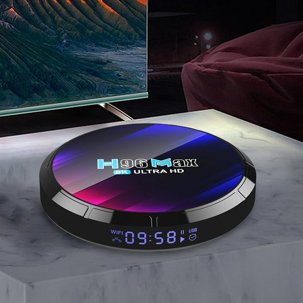 H96 MAX RK3528 Soporte de reproductor multimedia 2.4G / 5G Wifi6 Set-top box para Android 13 Barbie Nuevos Originales