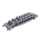 thumbnail image 4 of Terminales De Montaje En Riel DIN, 100 Piezas Bloque De Terminales Tipo Tornillo Retardante De Llama UK-2.5B Para Conexiones Eléctricas EOTVIA Electrical Crimping Terminal, 4 of 8