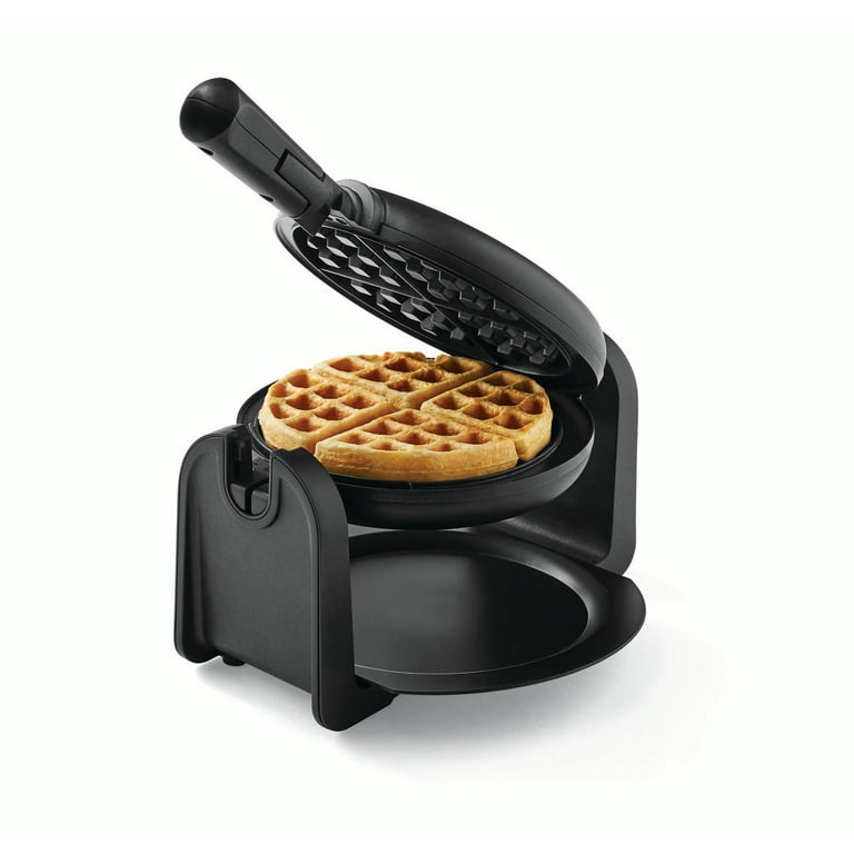 Farberware 2-Slice Non-Stick Removable Plate Silver Waffle Maker 