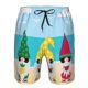 thumbnail image 3 of Fotbe Gnomes On The Beach Trajes de Baño Estampados para Hombre, Shorts de Verano de Secado Rápido, Ropa de Playa, Bañadores-Small, 3 of 6