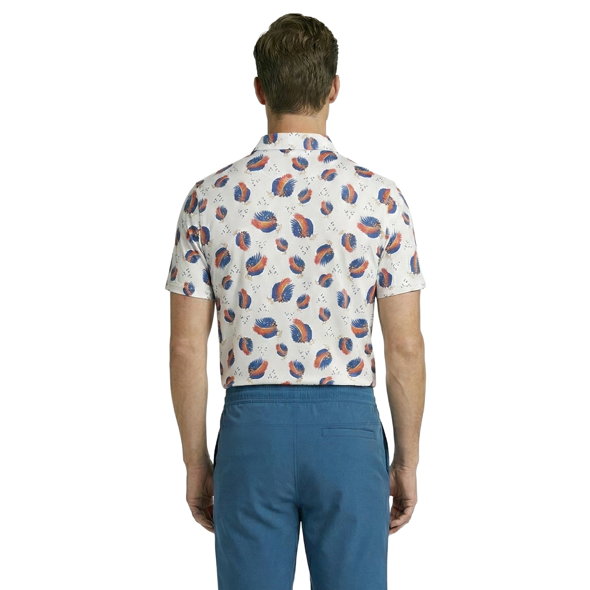 Birdie Bound Men' s & Big and Tall Golf Polo Shirts, Sizes XS-4XLT