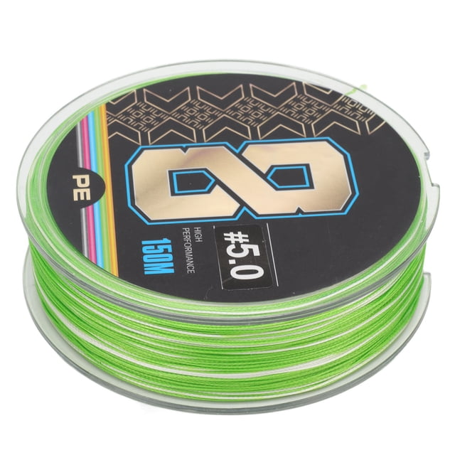Fishing Wire, 150m Fishing Line Strong Stability PE Anti Winding For Outdoor 1.0#,1.2#,5.0#