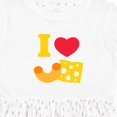 thumbnail image 4 of Inktastic I Heart Mac and Cheese Girls Toddler Dress, 4 of 5