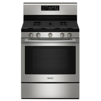 Maytag Gas Freestanding Range Fingerprint Resistant Stainless Steel MGR6600PZ