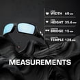 thumbnail image 5 of Oakley OO9014 Gascan Rectangle Shaped Non-Polarized Sunglasses for Men - Includes Official Eyewear Kit - Matte Black Frame with Grey Lens, 5 of 6