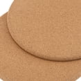 thumbnail image 3 of ZOENHOU 10 PCS 7.5 Inch Cork Trivet, Round Cork Coaster Set, Corkboard Placemats for Hot Dishes, Pans, 3 of 6