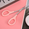 thumbnail image 4 of Eyebrow Scissors, Anti-Rust Eyebrow Scissor, For Home Beauty Shop Girls Make Up CA865, 4 of 8