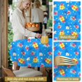 thumbnail image 5 of Pioneer Flower Floral Print Pattern Round Tablecloth 60 X 60 Inch, Wrinkle Resistant Wipeable Table Cloth for Kitchen Dining Picnic Patio Party, 5 of 6