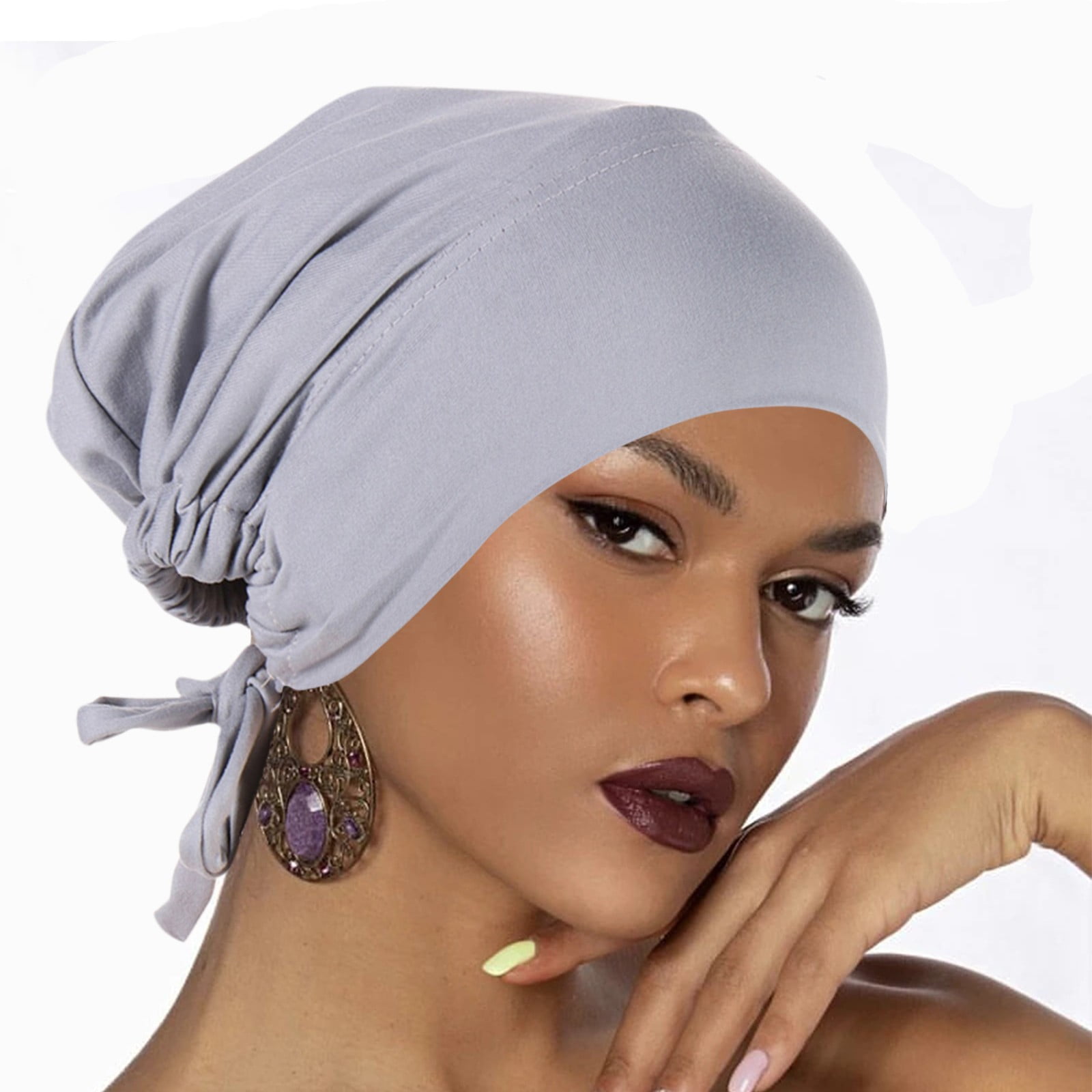 Pxiakgy Hot Sale!! Turban Head Wraps for Women Soft Cancer Chemo