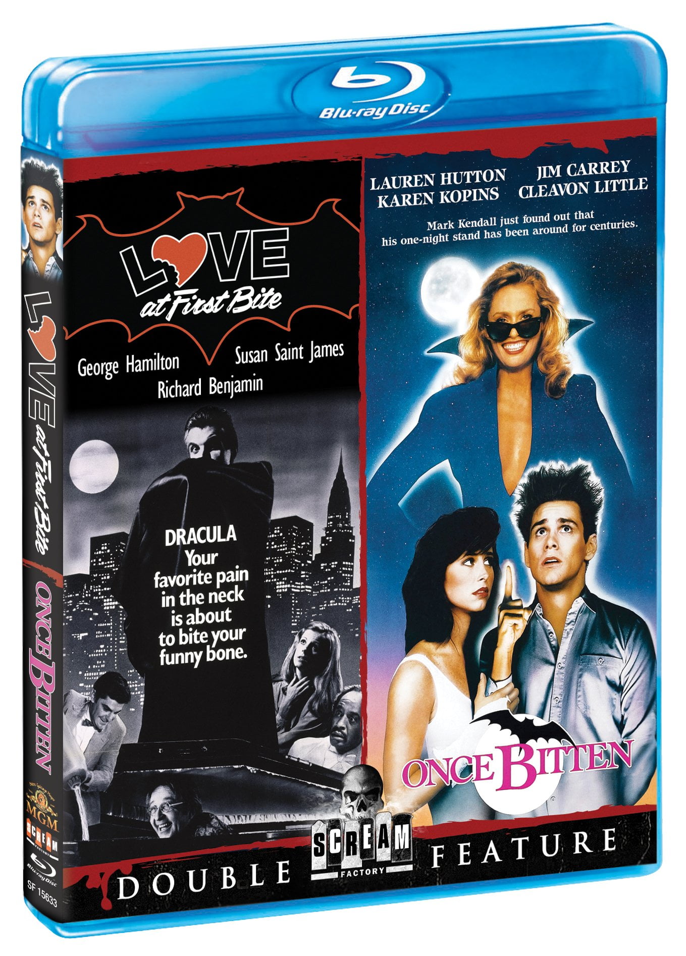 SDS, Blu-ray Double Feature, Love at First Bite / Once Bitten