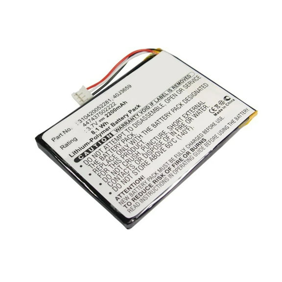 Batteries N Accessories BNA-WB-P7350 Remote Control Battery - Li-Pol, 3.7V, 2200 mAh, Ultra High Capacity Battery - Replacement for Philips 310420052281 Battery