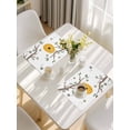 thumbnail image 5 of Bees Branches Placemats Set of 4, Farmhouse Spring Botanical Watercolor Placemats for Dining Table, Place Mats for Kitchen Tabletop, Waterproof Wipeable Dining Table Mats Set, 5 of 9