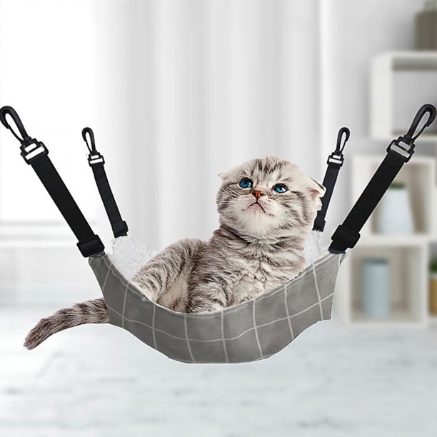 Cuna Colgante para Gatos XWSHYW de Doble Cara Cálida En Invierno y Fresca En Verano