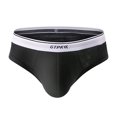 thumbnail image 2 of zeranth Men Briefs Wide Waistband Mid-rise Modal Panties Breathable 3D Cutting Quick-Drying Seamless Design Underwear, 2 of 7