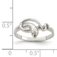 thumbnail image 2 of 925 Sterling Silver Snake Ring, 2 of 2