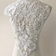 thumbnail image 3 of Zhuge Aplique de encaje, bordado fino, parche de encaje floral, accesorio de costura para vestidos de gala, vestidos de novia, 3 of 5