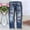 Dark Blue, variant on Jeans For Women Vintage Clothes For Women Cropped Jeans For Women Jeans For Women Trendy Star Striped Patch Jeans Boyfriend Jeans For Women Stretch Comfort Pants Gray M