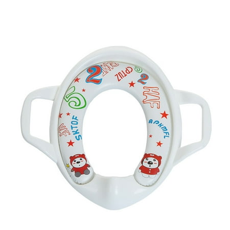 

Honeeladyy Sales Potty Training Seat For Kids Boy Girl Toilet Seat With Cushion Handle Backrest