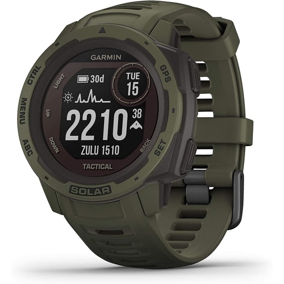 Restored Garmin Instinct Tactical Edition Gps Moss (Refurbished)