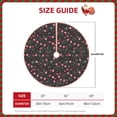 thumbnail image 2 of Salouo Valentine'S Day Christmas Tree Skirt 36" Farmhouse Christmas Decorations Snowman Xmas Tree Skirt Tree Mat for Holiday Party Decor, 2 of 8