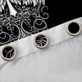 thumbnail image 4 of Feelyou Teens Western Goth Art Blackout Curtains Set of 2 (52x84 Each), Angel Wings Cross Print Window Curtains, Cartoon Graffiti Curtains and Drapes, Black Out Curtains Decor, 4 of 6
