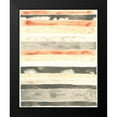 thumbnail image 2 of Vess, June Erica 12x14 Black Modern Framed Museum Art Print Titled - Soft Swatches III, 2 of 5