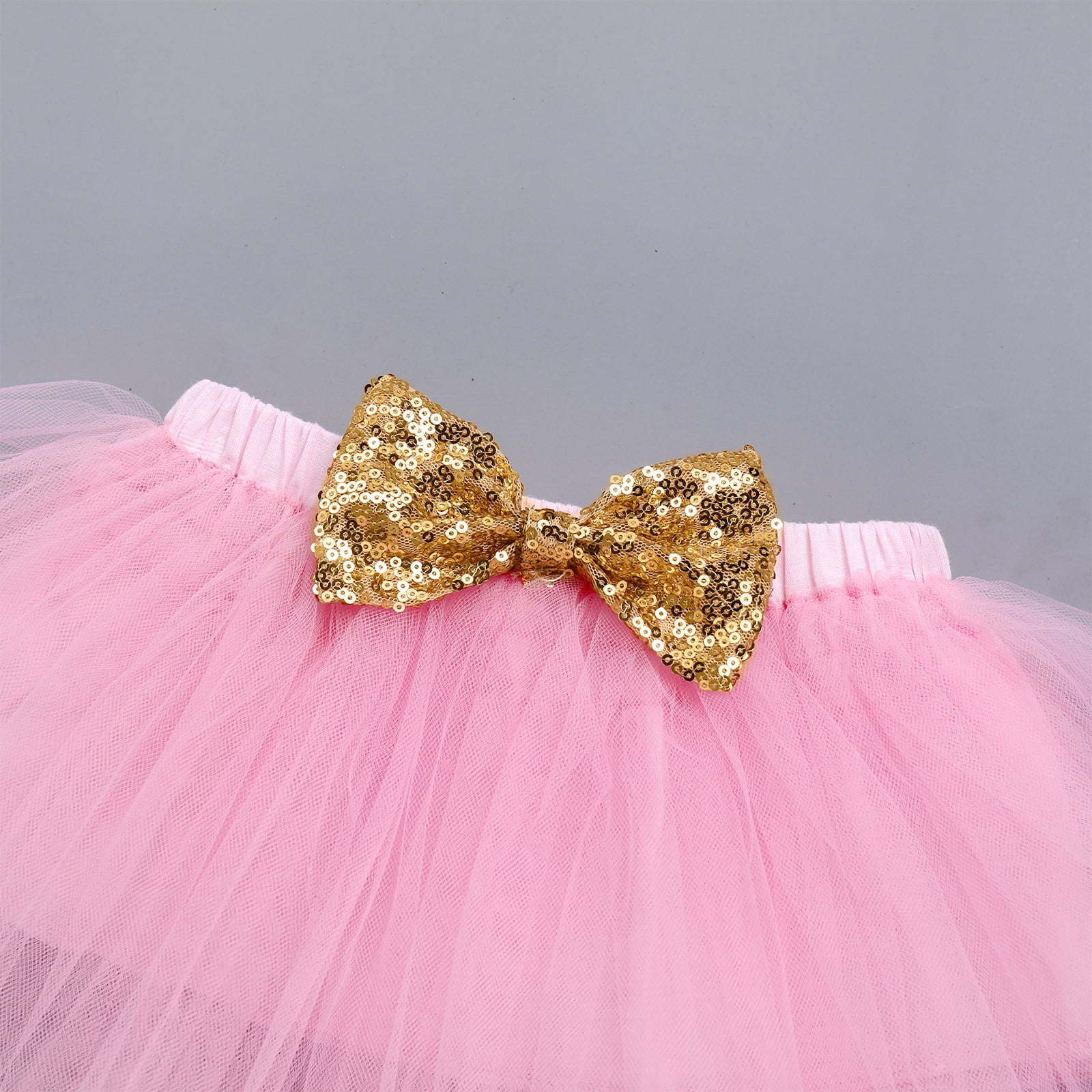 IBTOM CASTLE Baby Girls Donut One Half 1st/2nd Birthday Outfit Sweet Romper Tutu Dress Leggings Princess Skirt Clothes Set 1 Year Donut Gold-one