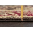 thumbnail image 5 of Transitional Area Rug (5'3'' Round) Floral Brown, Sage Green Indoor Round Easy to Clean, 5 of 6