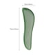 thumbnail image 2 of Jade natural Gua Sha Herramientas faciales Herramienta de masaje Guasha Herramienta de masaje de Abanopi Raspador de Guasha, 2 of 7