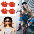 thumbnail image 5 of Toyvian Red Embroidered Dog Paw Patches for Clothes Jackets Bags Decor Premium Cloth, 5 of 5