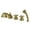 Polished Brass, variant on Kingston Brass KS33585AX Magellan 5-Piece Roman Tub Faucet with Hand Shower, Brushed Nickel