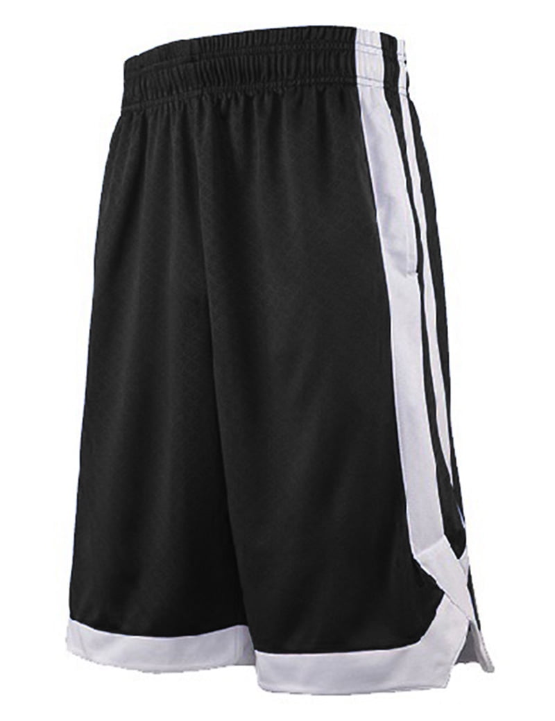 Two Tone Basketball Shorts For Men with Pockets, Pocket Training Shorts ...