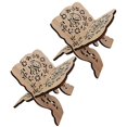 thumbnail image 3 of 2 Pcs Tablet Mount Family Bible Stand Bible Display Stand Book Display Easel, 3 of 3