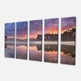 thumbnail image 2 of Quiet Lake Miroir le Ciel - Impression sur Toile Paysage, 2 of 3