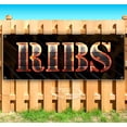 thumbnail image 1 of Ribs 13 oz Vinyl Banner With Metal Grommets, 1 of 4