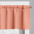 thumbnail image 3 of Ambesonne Peach Window Valance, Ornate Spring Flower, 54" X 12", Peach, 3 of 5