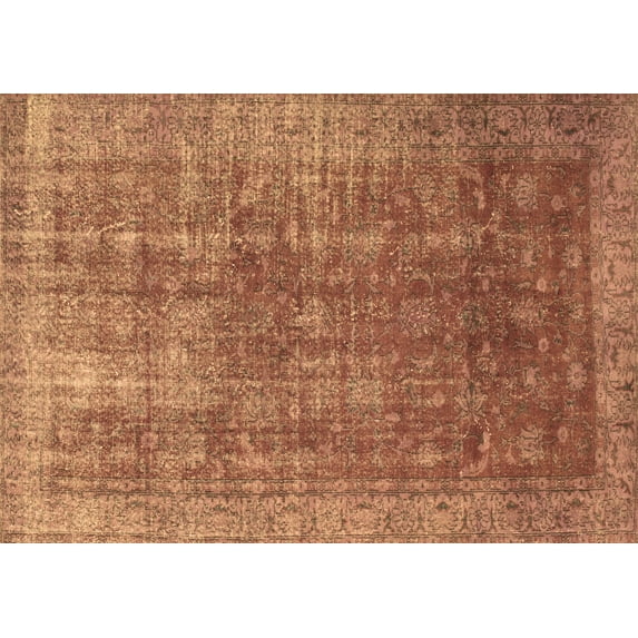 Ahgly Company Indoor Rectangle Persian Brown Bohemian Area Rugs, 4' x 6'